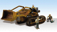 Fritz's Front Loader - Assembled - AutoScenes(R) -- Crawler & 3 Figures