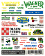 Dry Transfer Signs -- Business, Standard Oil