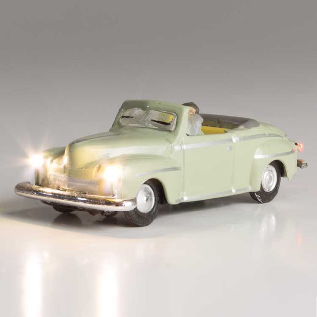 Just Plug(R) Lighted Vehicle -- Cool Convertible (Light Green)