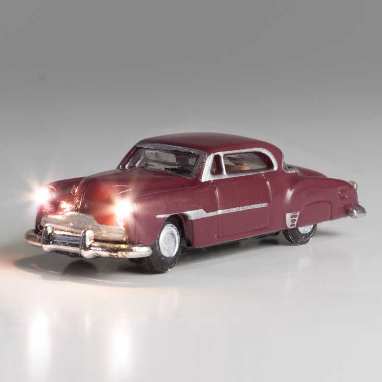 Downtown Drive - Just Plug(R) Lighted Vehicle -- Maroon