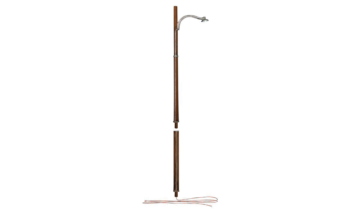 Wooden Pole Street Light - Just Plug(TM) -- pkg(2)