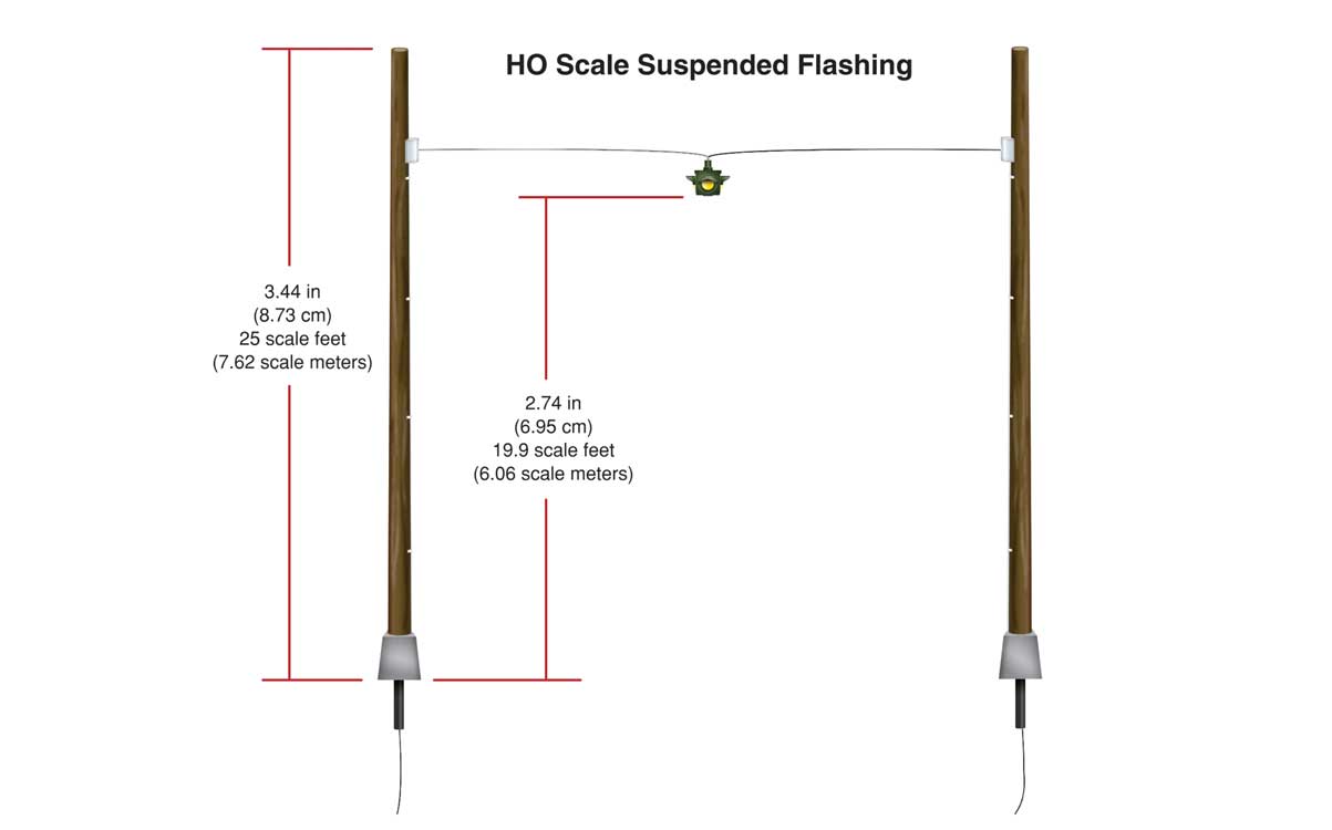 Just Plug(R) Traffic Lights -- Suspended Flashing (yellow) pkg(2)-2