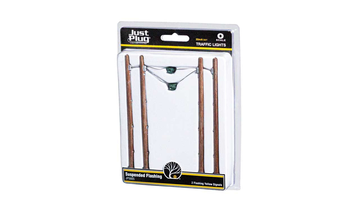 Suspended Flashing Traffic Lights - Just Plug(R)-3