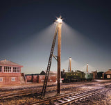 Wooden Yard Lamps - Just Plug(R) -- 4-13/16"  12.2cm, 30.4 scale feet 9.26 scale meters Tall pkg(3)-2