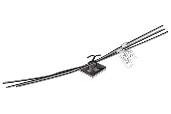 Tidy Wire - Kit - Just Plug Lighting System -- 12 - Wire Mounts