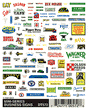 Dry Transfer Signs -- Business Signs
