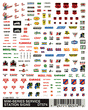 Dry Transfer Signs -- Service Station Signs