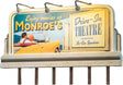 Lighted Billboard - Just Plug(R) -- Monroe's Drive-In-1