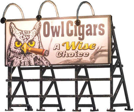 Lighted Billboard - Just Plug(R) -- Wise Tobacco Co.-1