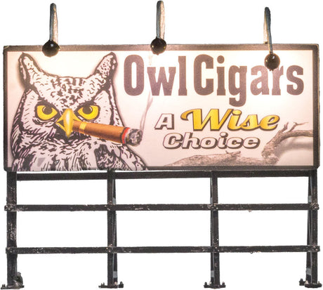 Lighted Billboard - Just Plug(R) -- Wise Tobacco Co.-3