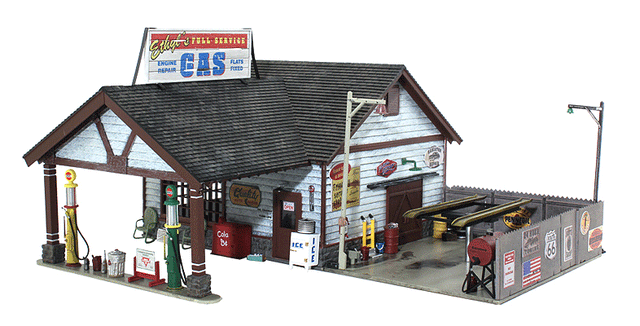 Built-&-Ready Landmark Structures(R) -- Ethyl's Gas & service