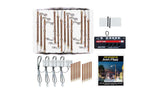 Wooden Pole Streetlight - Just Plug Value Pack -- With Light Hub pkg(12)-1
