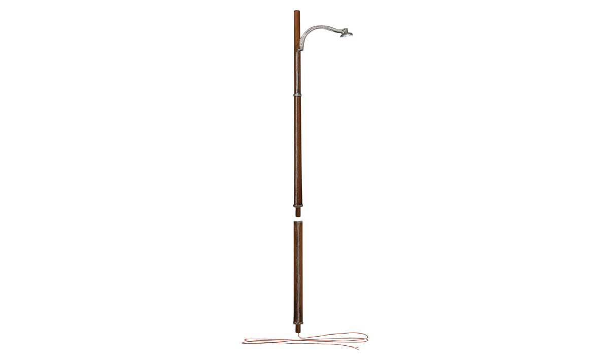 Double Lamp Post & Wooden Pole Streetlight- Just Plug Value Pack -- 6 of Each with Light Hub-2
