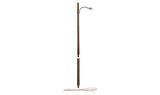 Double Lamp Post & Wooden Pole Streetlight- Just Plug Value Pack -- 6 of Each with Light Hub-2