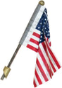 Wall-Mount U.S. Flag - Just Plug(TM) -- Medium - 1-3/8"  3.5cm