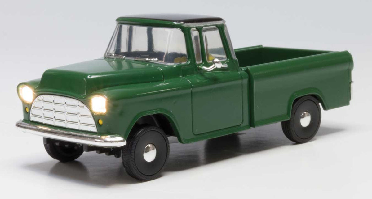 Green Pickup - Just Plug(R) Lighted Vehicle -- Green