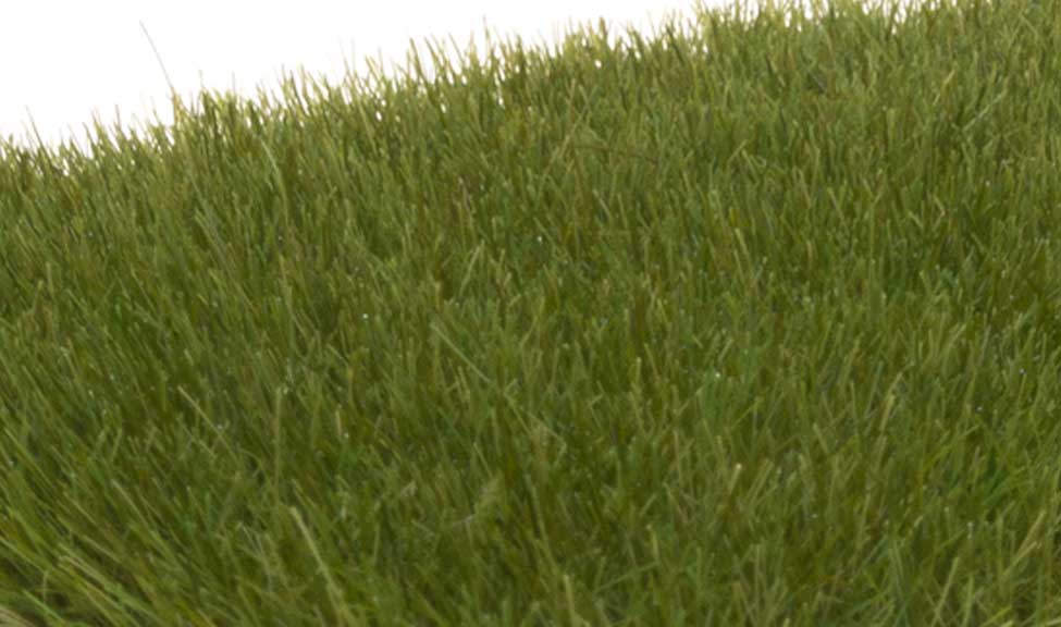 Static Grass - Field System -- Dark Green 1/4"  7mm Fibers