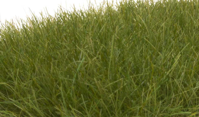 Static Grass - Field System -- Dark Green - 1/2"  12mm Fibers