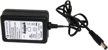 Power Supply- Optimizes Performance for Static King #785-639 (Sold Separately) -- Cord Length: 48"  122cm; Input: 100-240 VAC, 50-60 Hz; Output: 12 VDC, 1500