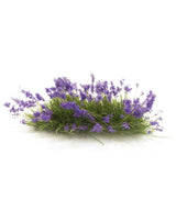 Peel 'n' Plant Tufts - All Game Terrain -- Purple Flowers-1