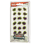 Peel 'n' Plant Tufts - All Game Terrain -- Purple Flowers-2