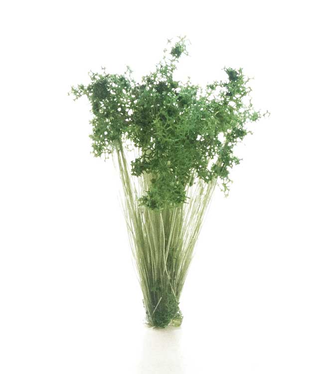 Peel 'n' Plant Tufts - All Game Terrain -- Dark Green Shrubs-1
