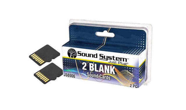 2 Blank Sound Cards - Just Plug(R)-1