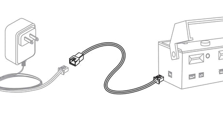 Power Supply Extension Cable - Just Plug(R) -- 6' Long-2