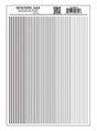 Dry Transfer Stripes - .010, 1/64, .022, 1/32 & 3/64" Wide -- Black