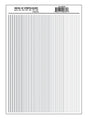 Dry Transfer Stripes - .010, 1/64, .022, 1/32 & 3/64" Wide -- Silver