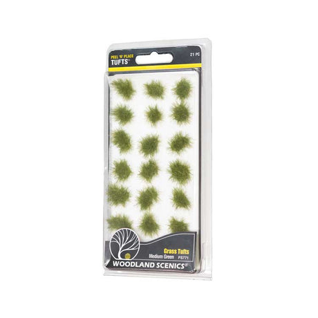 Peel 'n' Place Tufts -- Medium Green Grass