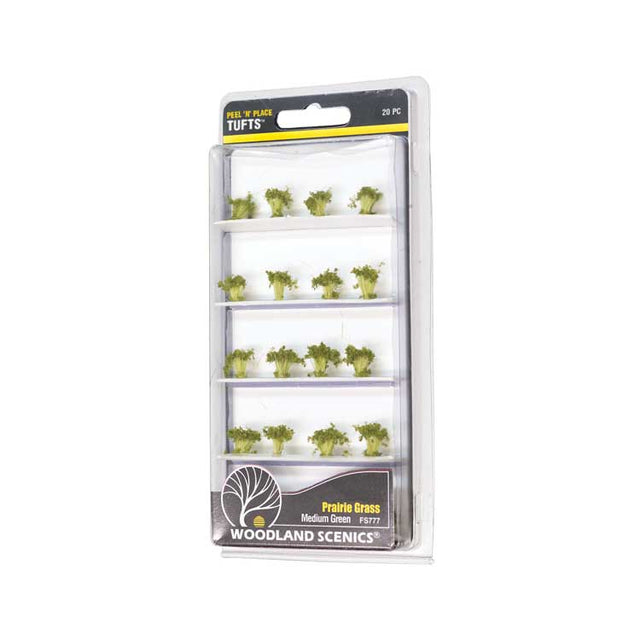 Peel 'n' Place Tufts -- Medium Green Prairie
