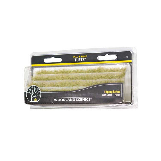 Peel 'n' Place Tufts -- Light Green Edging Strips