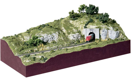 Subterrain Scenery Kit -- 12 x 24" Includes Scenery, Landscape, Section N-Scale Track Bed & Track-2