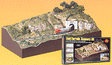 Subterrain Scenery Kit -- 12 x 24" Includes Scenery, Landscape, Section N-Scale Track Bed & Track-1