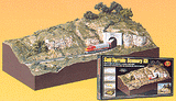 Subterrain Scenery Kit -- 12 x 24" Includes Scenery, Landscape, Section N-Scale Track Bed & Track-1