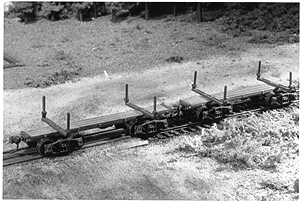28' Log car open frame