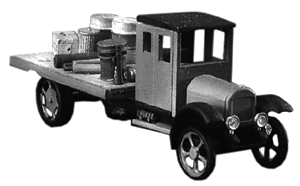 1926 White flatbed w/det
