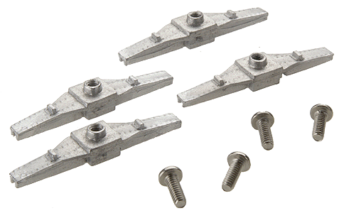 Riveted Bolsters w/Screws