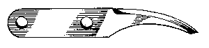 Carving Blade -- Convex