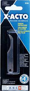 Carving Blade -- Concave, 3/4" Radius