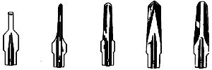 Gouge Assortment pkg(5)