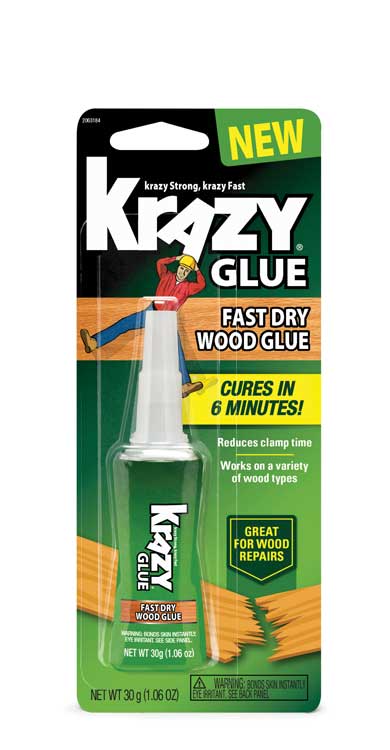 Instant Wood Glue CA - Krazy Glue -- 1.06oz 30g-3