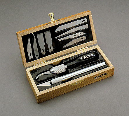 Do-It-Yourself Hobby Knife Set -- Carded