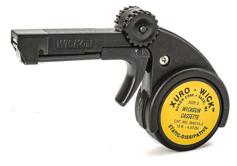 Wickgun with #2 Desoldering Braid -- Width 0.060"