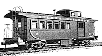 Combine caboose Sierra RR