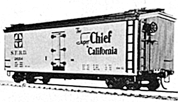 40'Reefer ATSF Chief West