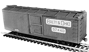 36' Boxcar B&O