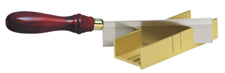 Aluminum Mitre Box & Universal Razor Saw Set -- Includes 1 Each #37240 & 35350