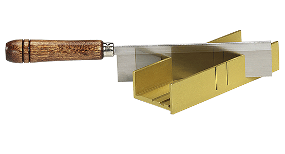 Mitre Box & Universal Razor Saw Set -- Aluminum